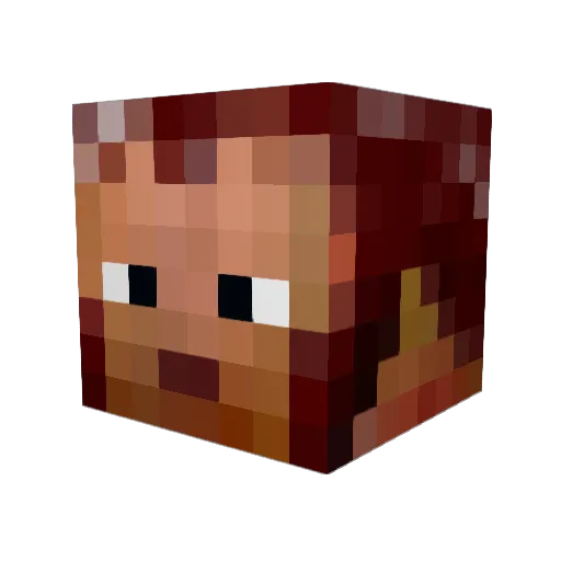 keverett314 Minecraft avatar head, 3D render