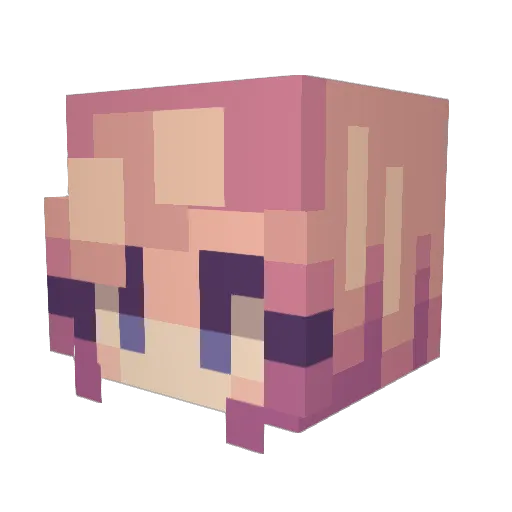 kevin2306 Minecraft avatar head, 3D render