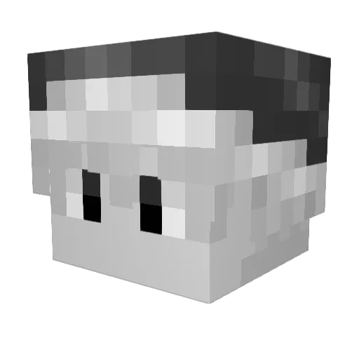 kevin4813 Minecraft avatar head, 3D render