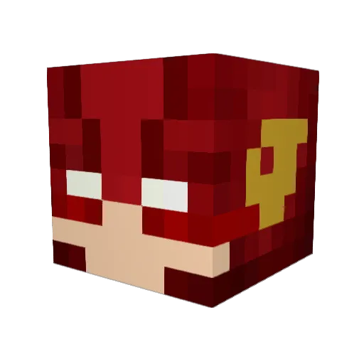 kevin4dhd Minecraft avatar head, 3D render