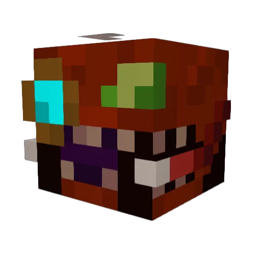 kevin6743 Minecraft avatar head, 3D render