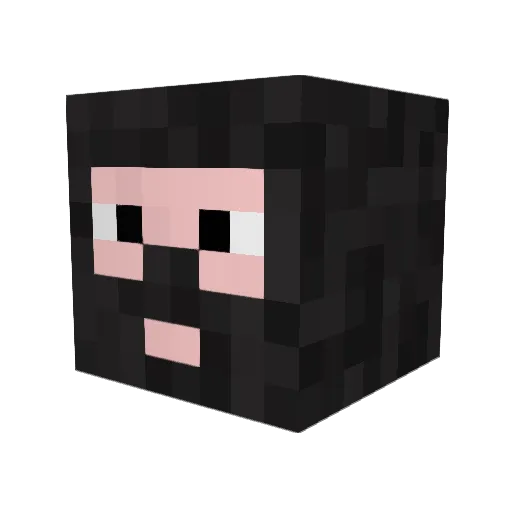 kevin788 Minecraft avatar head, 3D render