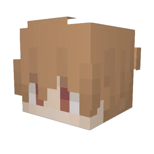 kevinbas14 Minecraft avatar head, 3D render