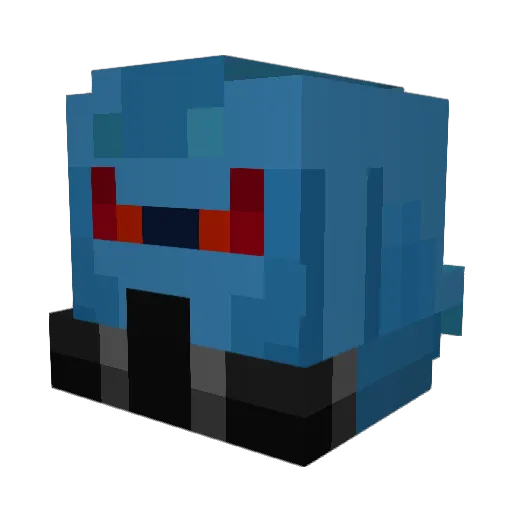 kevingrumbles Minecraft avatar head, 3D render