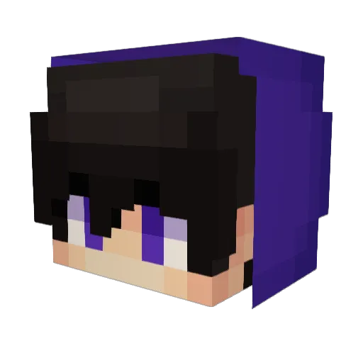 kevinhoinho Minecraft avatar head, 3D render