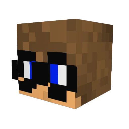 kevink2004 Minecraft avatar head, 3D render
