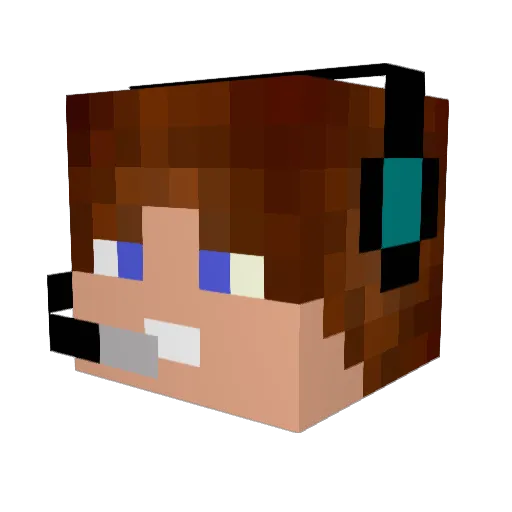 kevinm00 Minecraft avatar head, 3D render