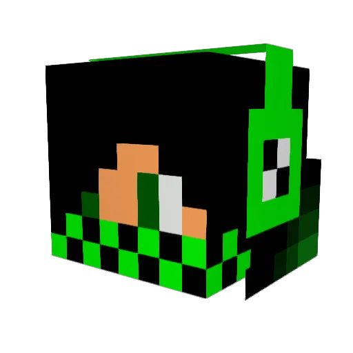 kevinnick456 Minecraft avatar head, 3D render