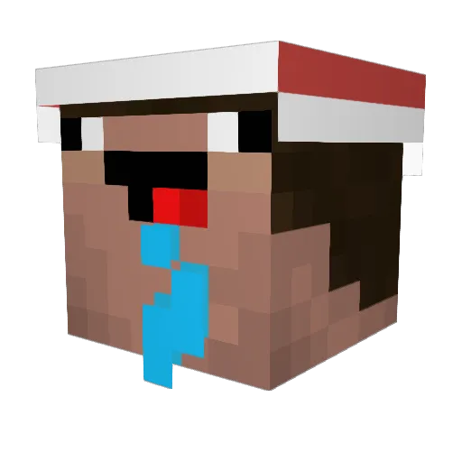 kevinoo28 Minecraft avatar head, 3D render