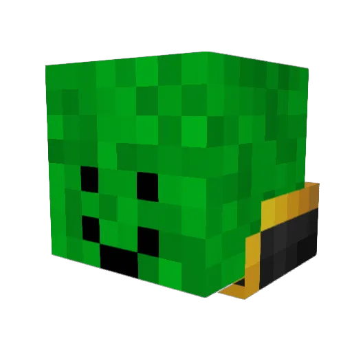 kevkev12 Minecraft avatar head, 3D render