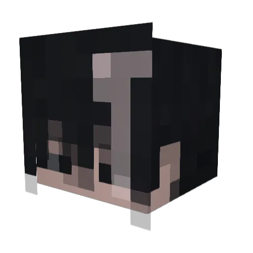 kevntrlogy Minecraft avatar head, 3D render