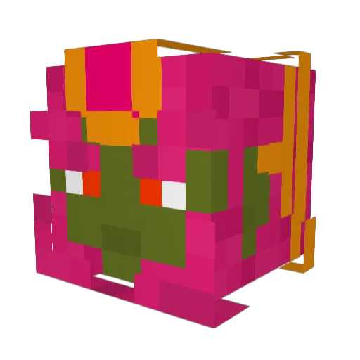 kevo0o0 Minecraft avatar head, 3D render
