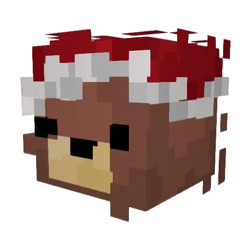 kevvard Minecraft avatar head, 3D render