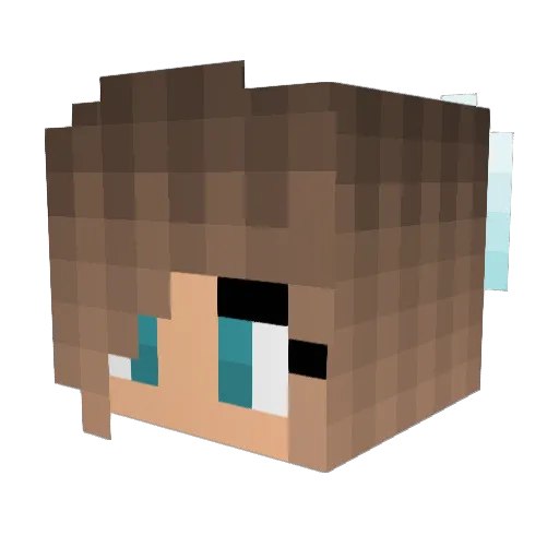kew1026 Minecraft avatar head, 3D render