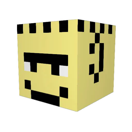 kewl221 Minecraft avatar head, 3D render