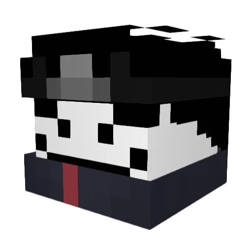 kewlkevn Minecraft avatar head, 3D render