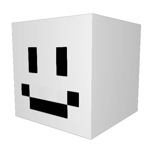 keyaaann Minecraft avatar head, 3D render