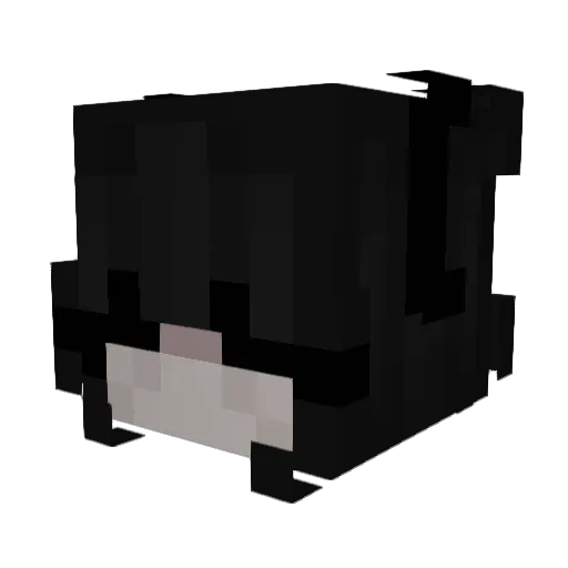 keykeeper Minecraft avatar head, 3D render