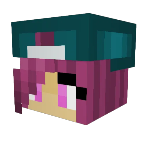 keyla153 Minecraft avatar head, 3D render