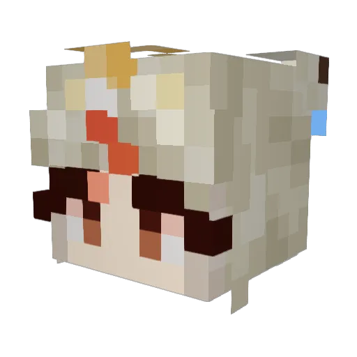 keylime02 Minecraft avatar head, 3D render