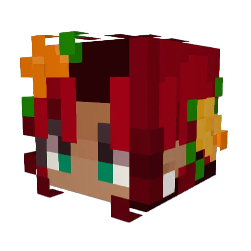 keylimepie001 Minecraft avatar head, 3D render