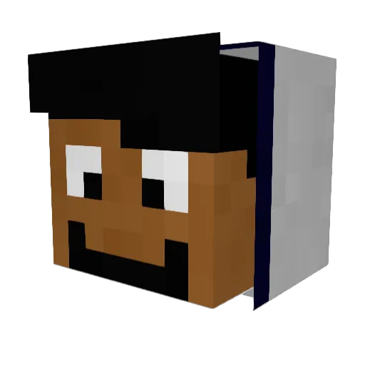 keylion458 Minecraft avatar head, 3D render