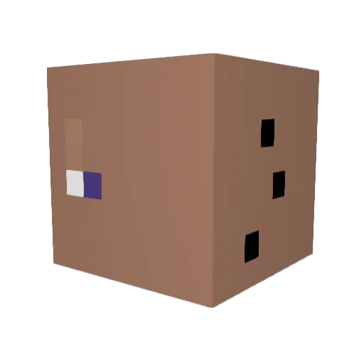 keynon2525 Minecraft avatar head, 3D render