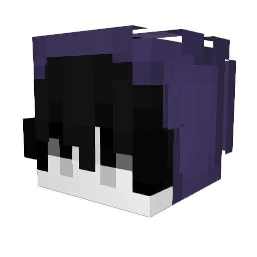keyrov Minecraft avatar head, 3D render