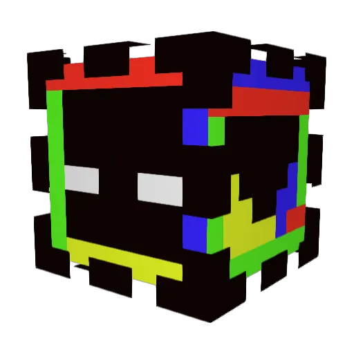 keytry Minecraft avatar head, 3D render