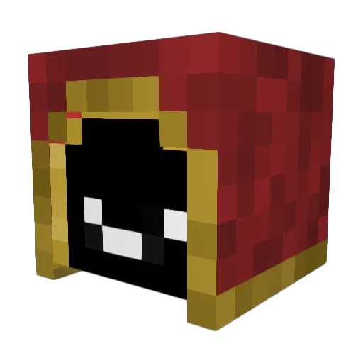 kez414 Minecraft avatar head, 3D render