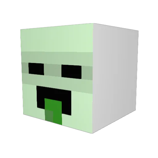 kez91 Minecraft avatar head, 3D render