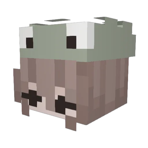 kezvik Minecraft avatar head, 3D render