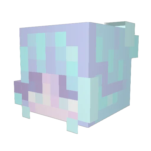 kg06daniel Minecraft avatar head, 3D render