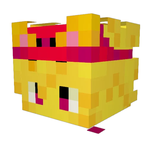kgardner44 Minecraft avatar head, 3D render