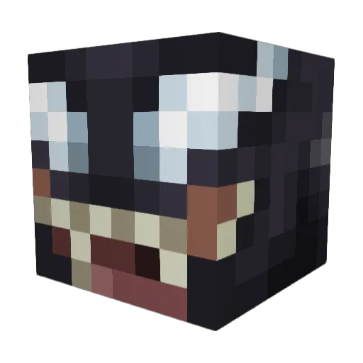 kgb1909 Minecraft avatar head, 3D render