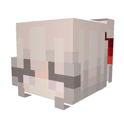 kgirl0514 Minecraft avatar head, 3D render