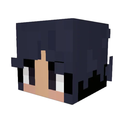 kguerre01 Minecraft avatar head, 3D render