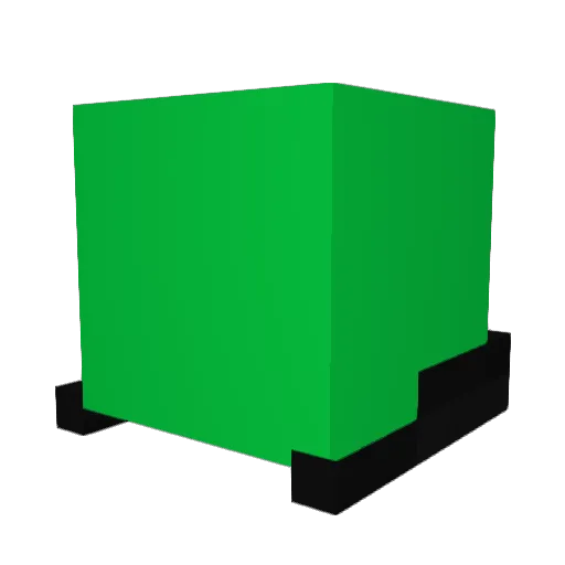khadslient Minecraft avatar head, 3D render