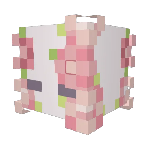 kharltz_ Minecraft avatar head, 3D render