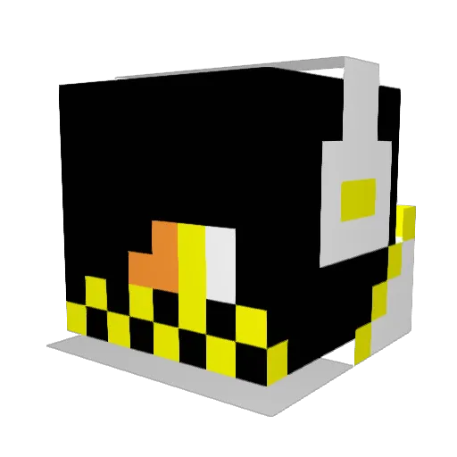 khenderson05 Minecraft avatar head, 3D render