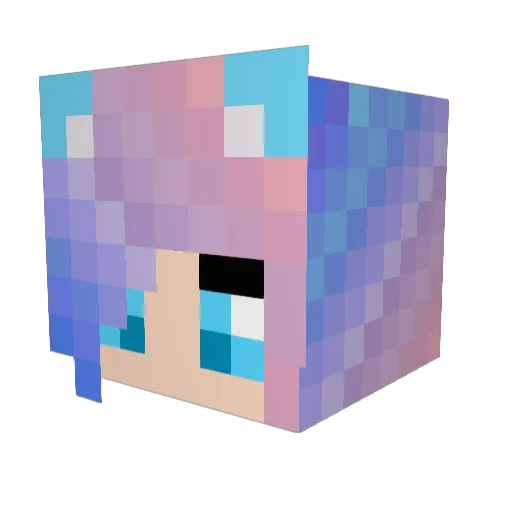 khensonm Minecraft avatar head, 3D render