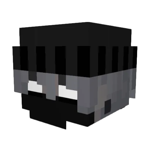 khets Minecraft avatar head, 3D render