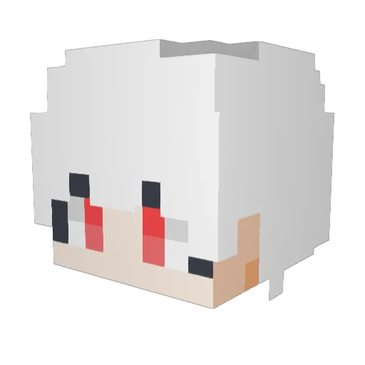 khjw0223 Minecraft avatar head, 3D render