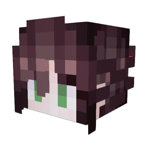 khm2940 Minecraft avatar head, 3D render