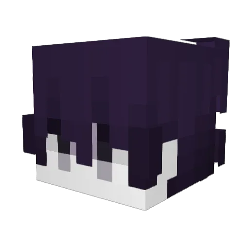 khmah Minecraft avatar head, 3D render