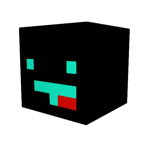 khoaFu1 Minecraft avatar head, 3D render