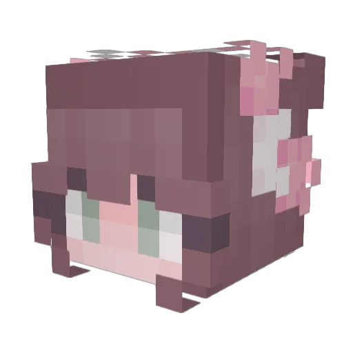 khoo1324 Minecraft avatar head, 3D render