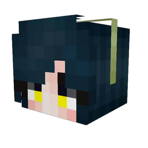 khorosho314 Minecraft avatar head, 3D render