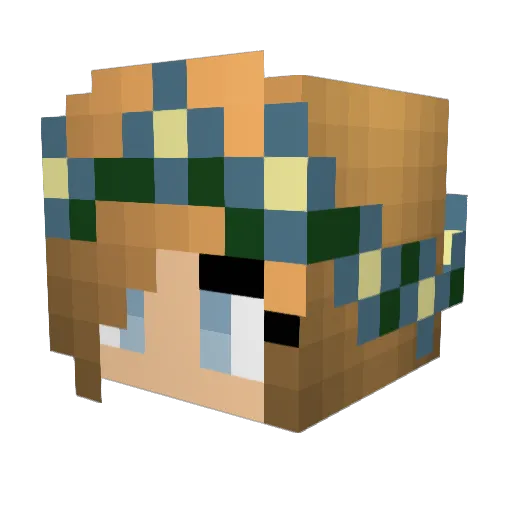 khow2003 Minecraft avatar head, 3D render