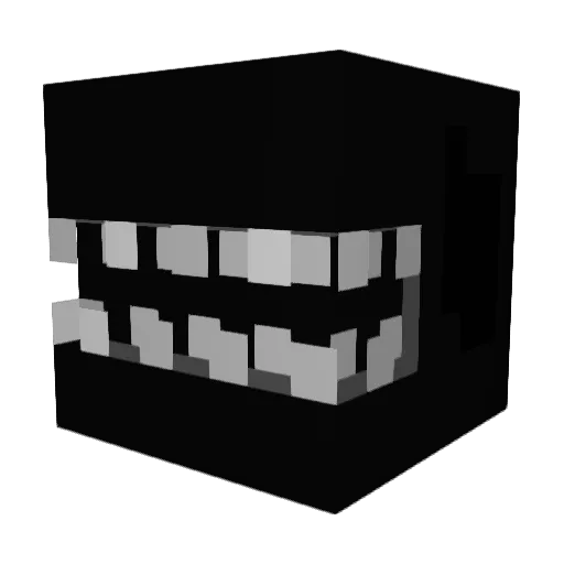 khulture Minecraft avatar head, 3D render